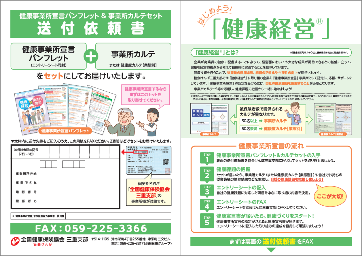 パンカル送付依頼書＆宣言の流れについて