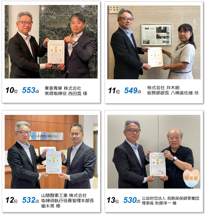 令和7年度 支部長表彰10-13