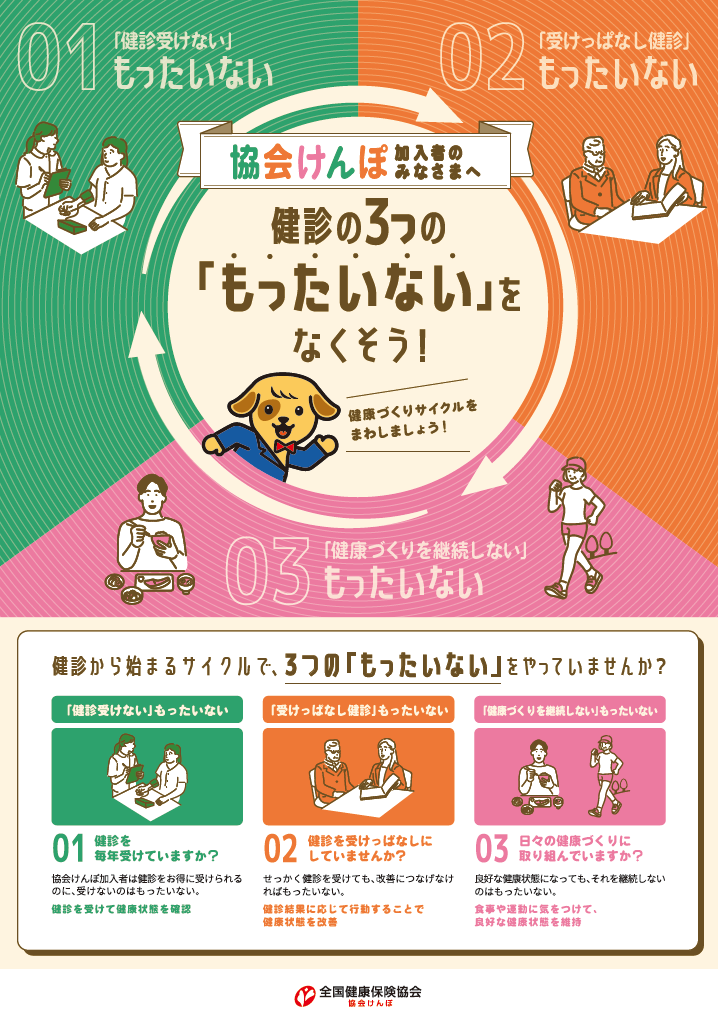 健康づくりサイクルリーフレット