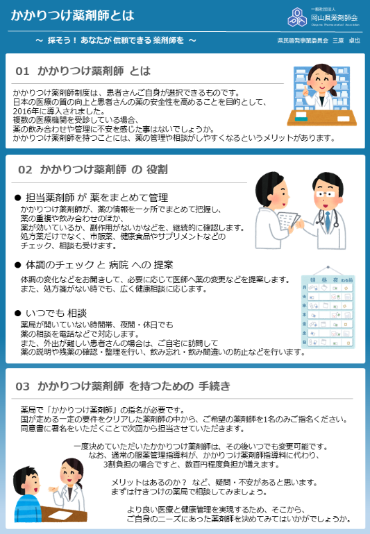 第4回　かかりつけ薬剤師とは