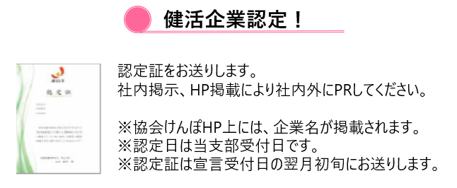 健活企業認定