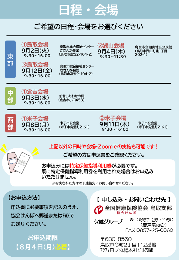 R7.9健康相談会②