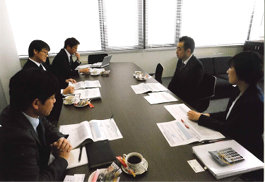 記者懇①