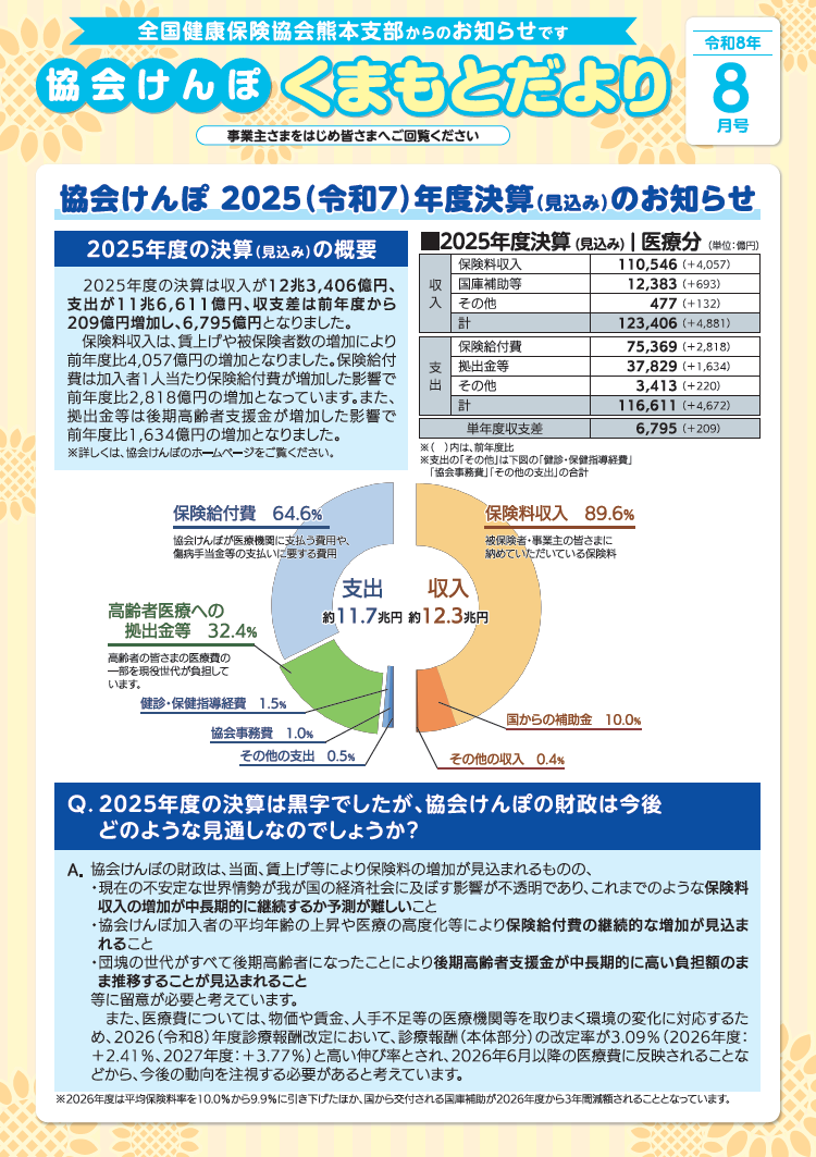 くまもとだより令和8年8月号