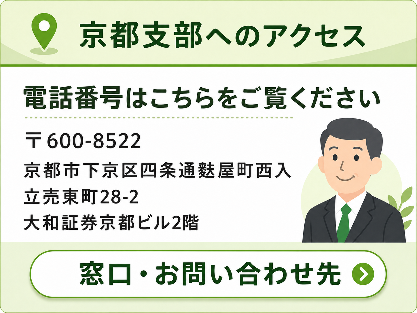 京都支部へのアクセス