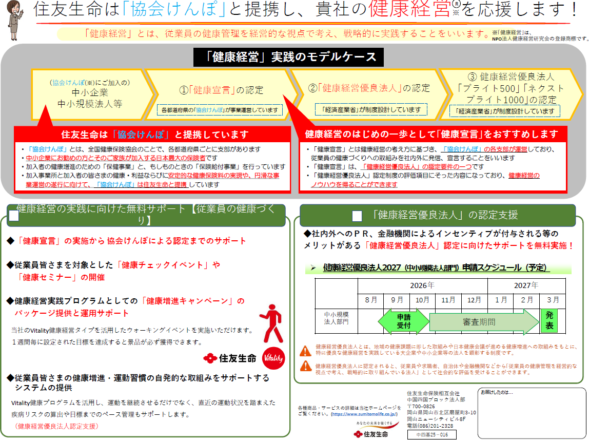 住友生命無償サポート内容