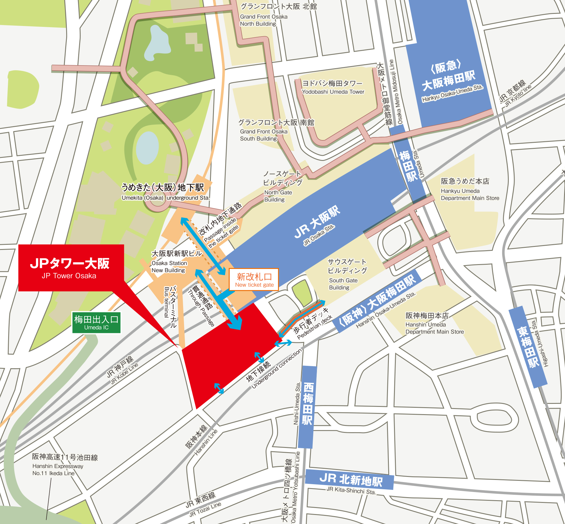 JPタワーマップ