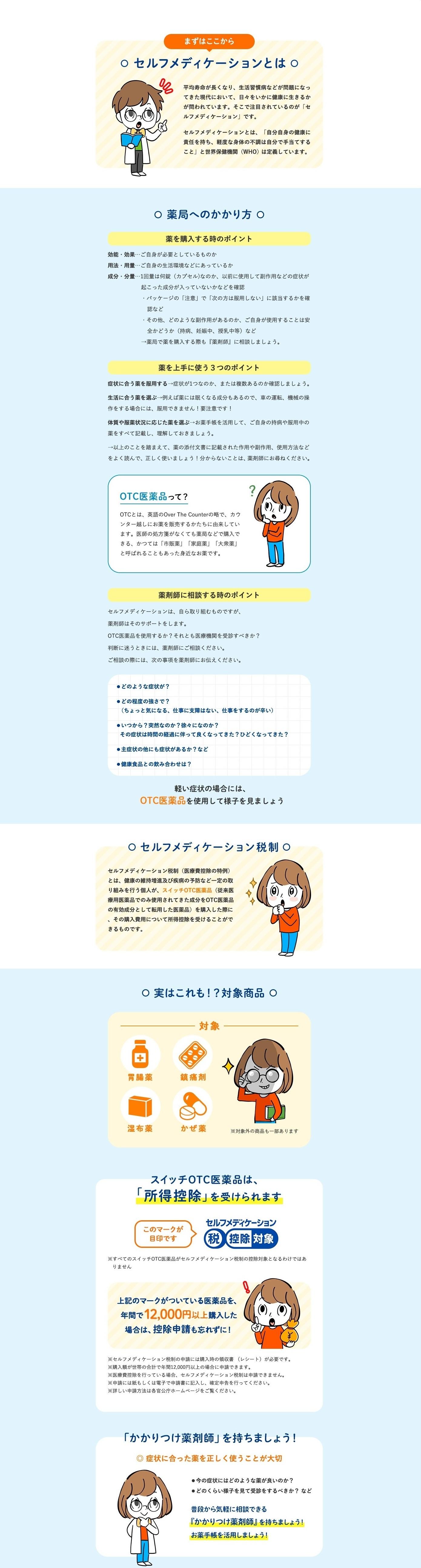 日々を健康に生きるためのセルフメディケーション術、お教えします