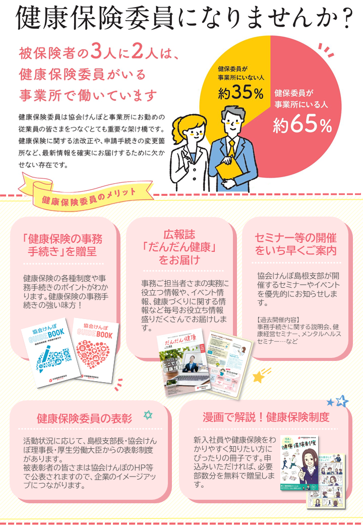 令和4年度 健康保険委員勧奨イメージ（表）