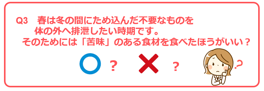 食養生クイズQ3