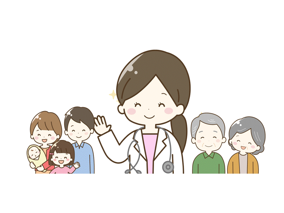 かかりつけ医イラスト①（R7医療費適正化広報ページ）
