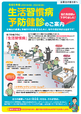 R5生活習慣病予防健診パンフレット