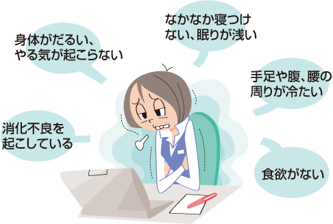 9月 冷えによる体調不良から身を守ろう | 健康サポート | 全国健康保険協会