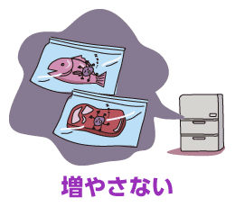 増やさない