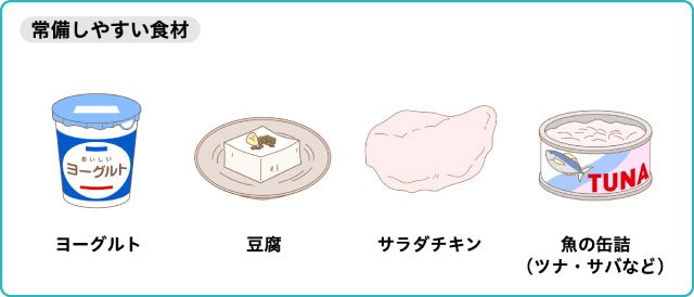 トリプトファンが豊富な食品　常備しやすい食材イロイロ