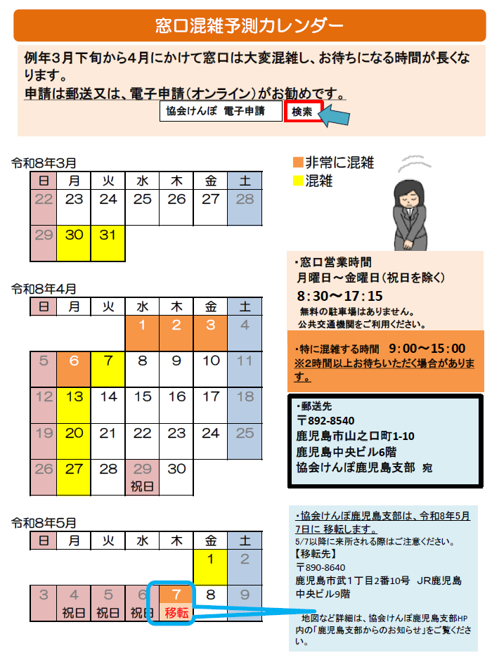 R8窓口混雑予想（3月広報）