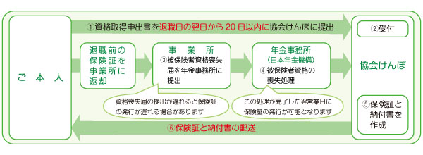 保険証発行までの流れ