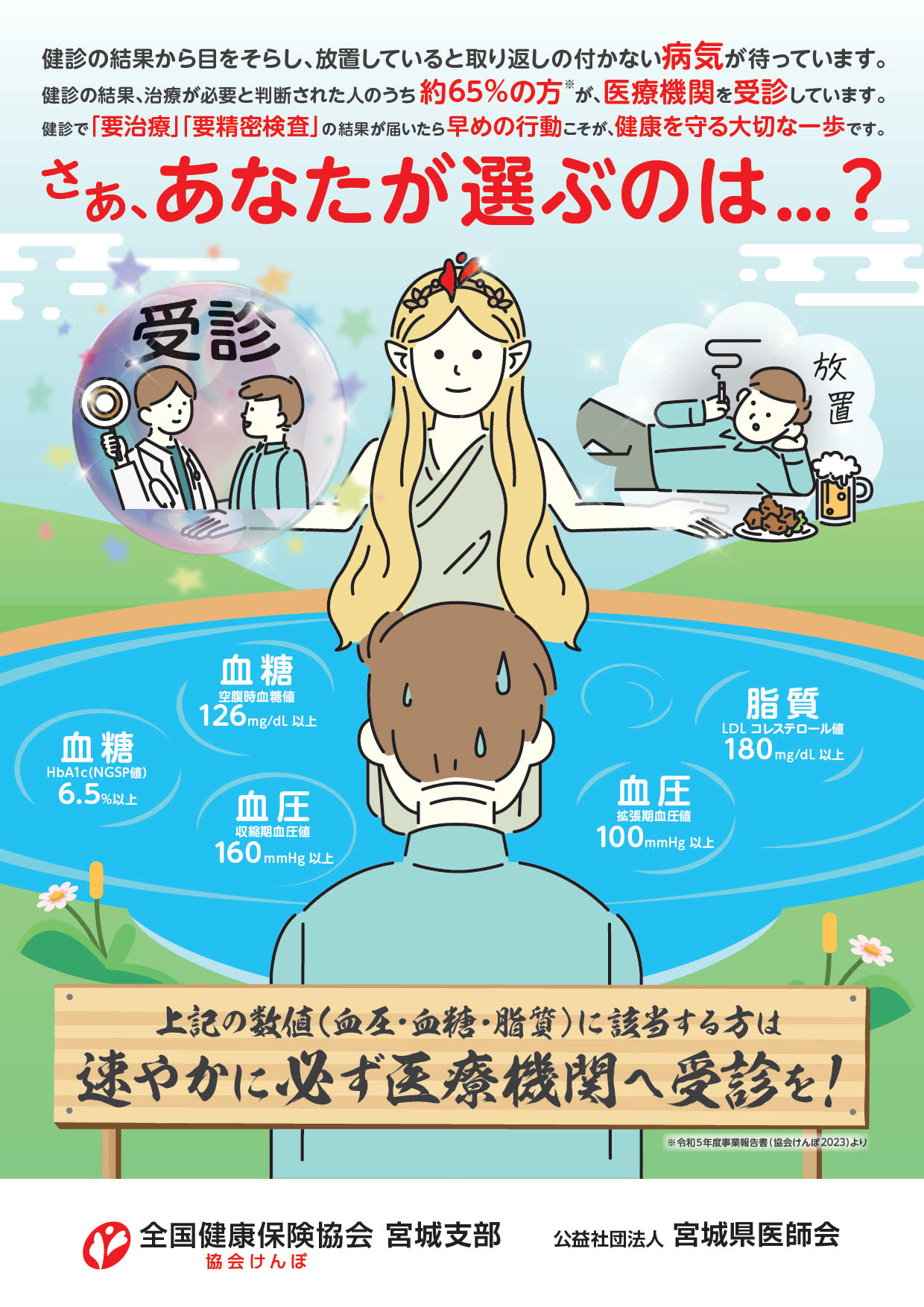 重症化予防パンフレット（表）