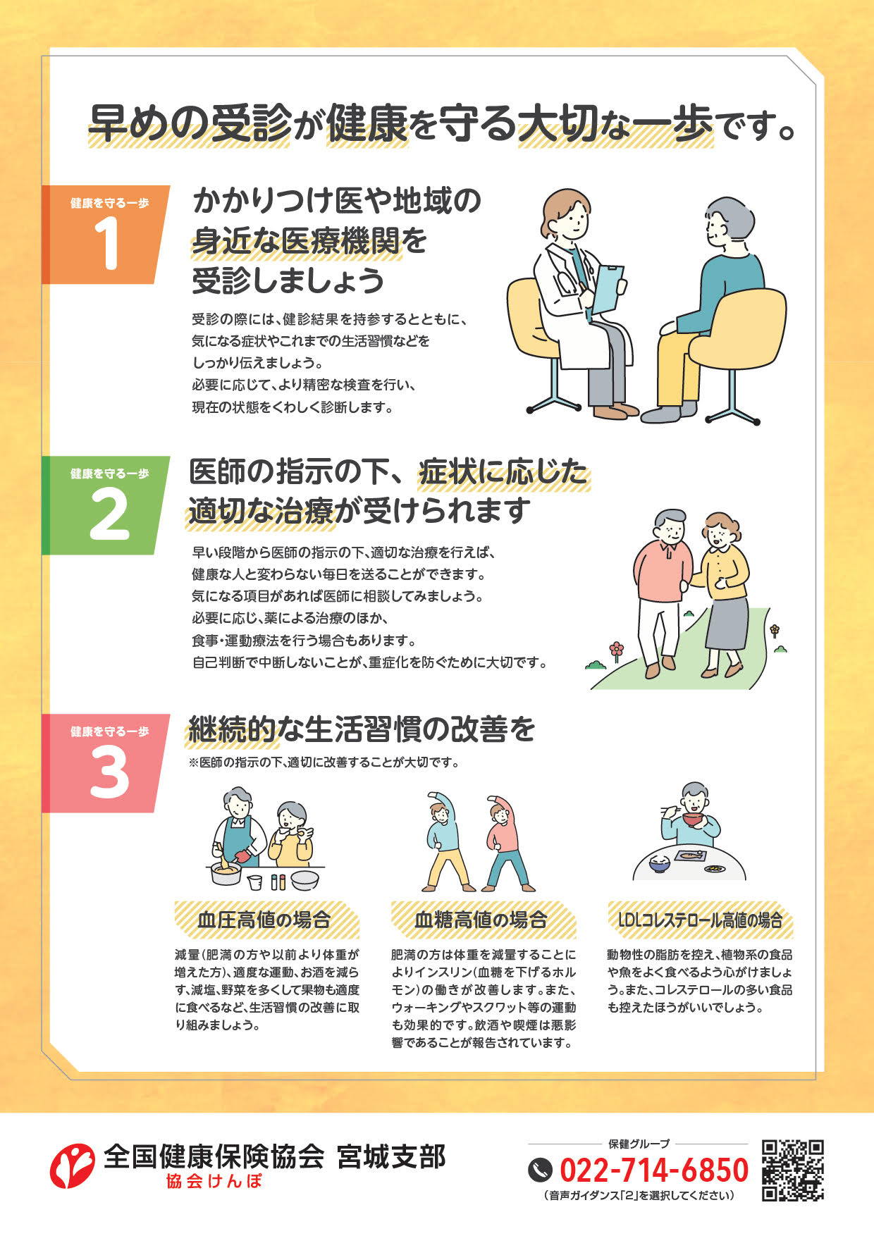 重症化予防パンフレット（裏）