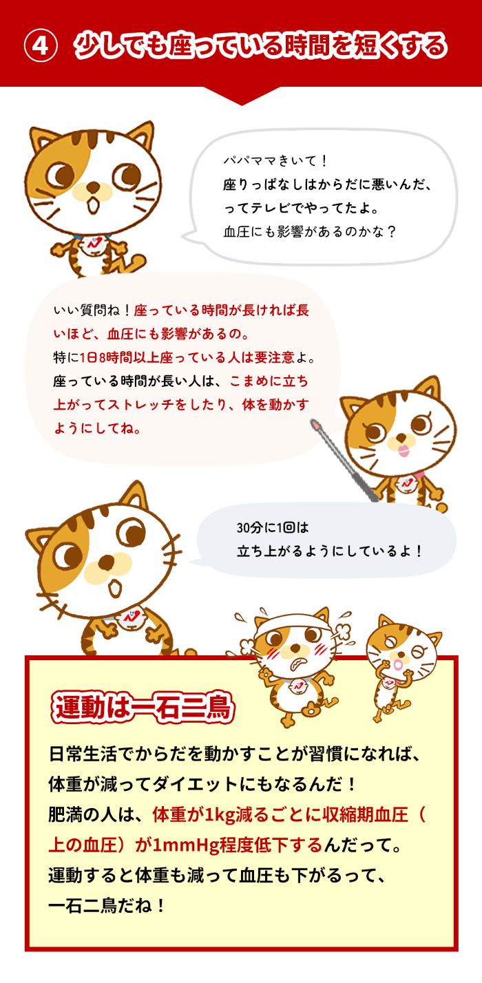 運動 修正（ポイント4）