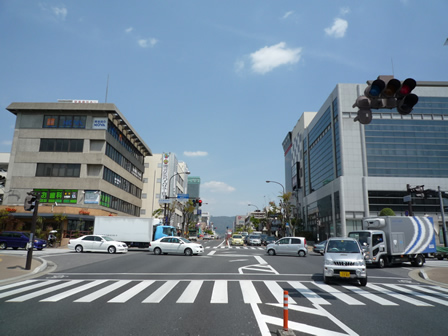 大阪・生駒方面から