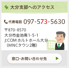 大分支部へのアクセス