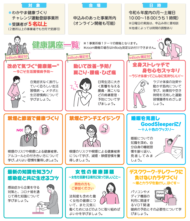 R6健康講座一覧